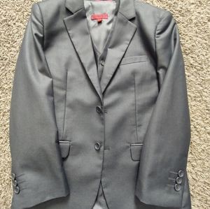 Boys Grey Blazer & matching vest